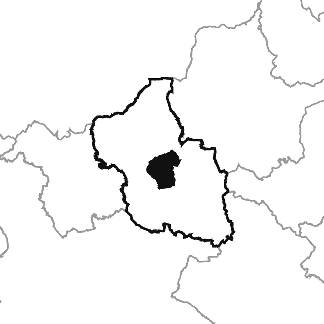 Mapa okresu Nové Mesto nad Váhom